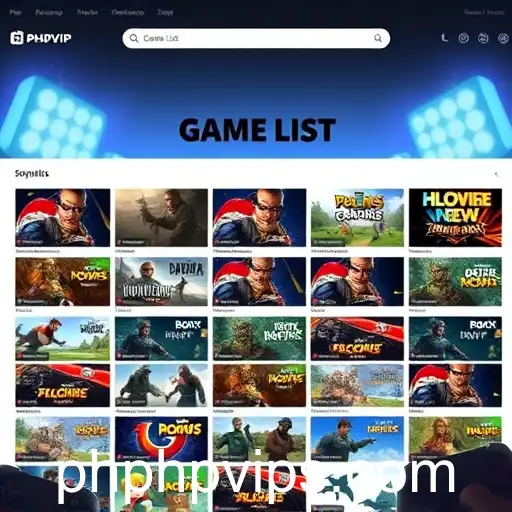 Exploring the 'Game List' Category with PHPVIP: A Comprehensive Guide
